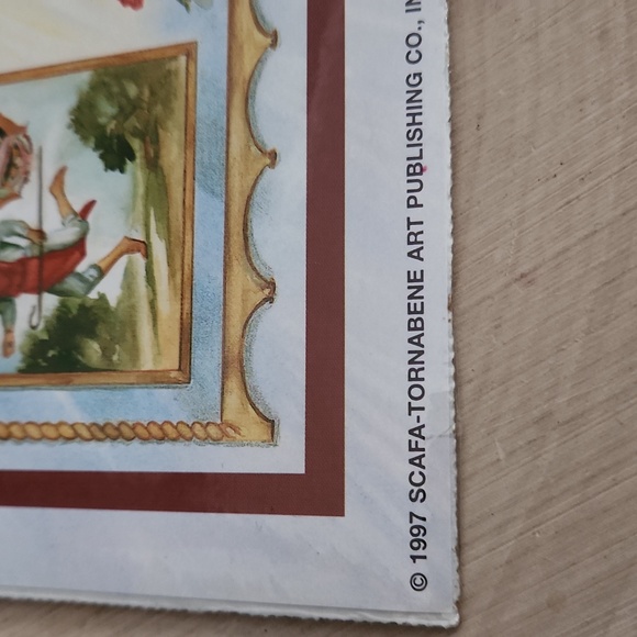 Scafa-Tornabene Art Publishing Religious Cross Litho Print 1997 - Picture 4 of 7